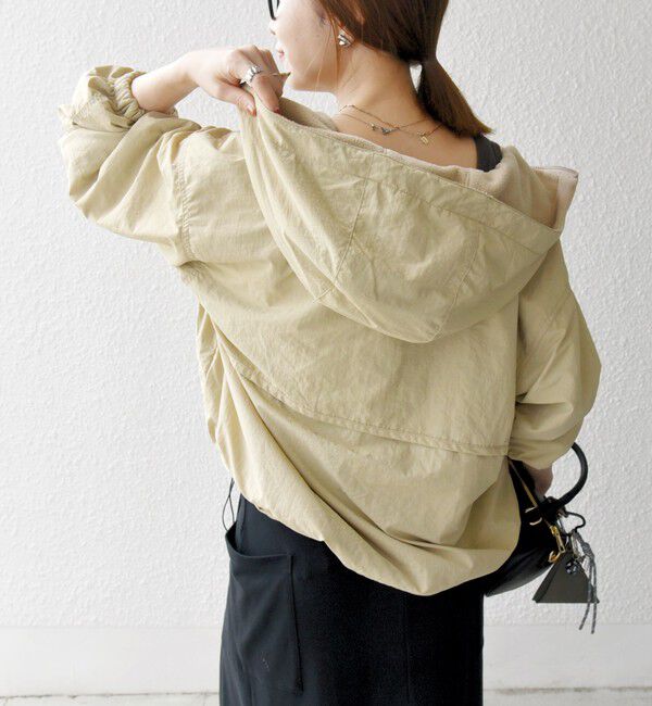 SHIPS any「【SHIPS any別注】La Hutte:〈洗濯機可能〉リバーシブル マウンテン パーカ」|ブルゾン・スタジャン|