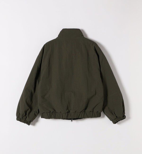 SHIPS any「SHIPS any: ナイロン &times; ボア リバーシブル スタンドカラー ショート ブルゾン」|ブルゾン・スタジャン|