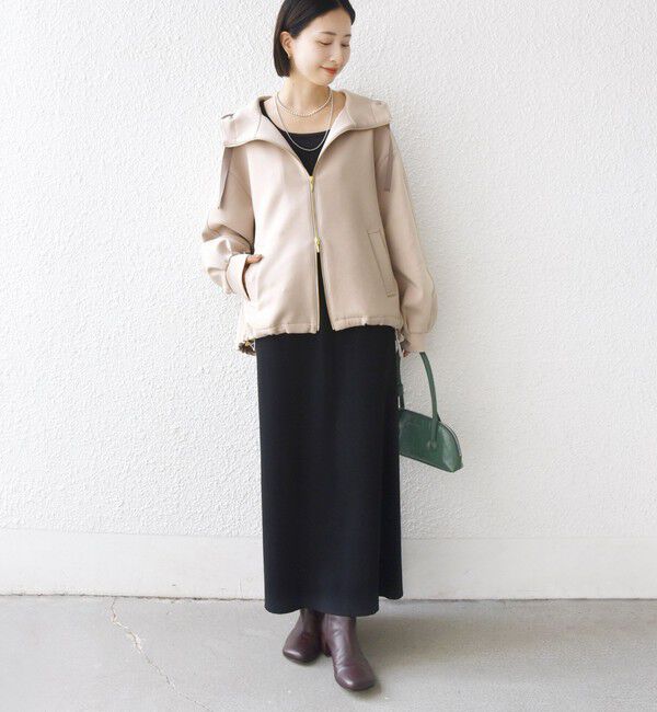 SHIPS for women「【WEB限定】〈手洗い可能〉ダンボール ダブルジップ フーディー 2」|パーカー|