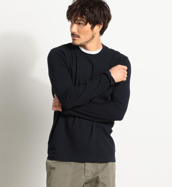 JAMES PERSE「クルーネック長袖Ｔシャツ MLJ3351」|Tシャツ・カットソー|