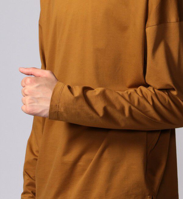 CABaN「CABaN コットン モックネックロングスリーブプルオーバー」|Tシャツ・カットソー|