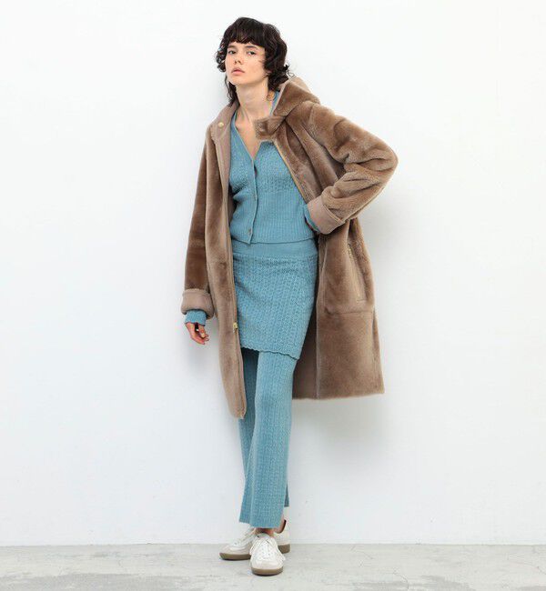 BACCA「ウールレース ナローストレートパンツ」|その他|