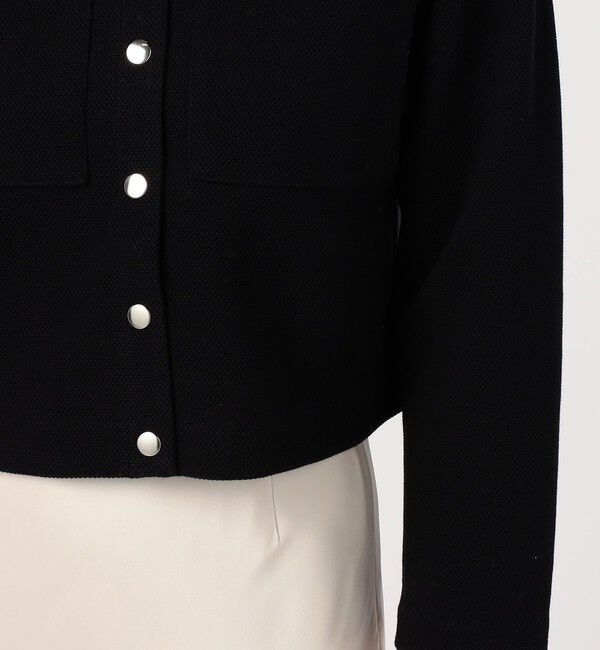 Ballsey「イギージャージー ショートカーディガン」|カーディガン|