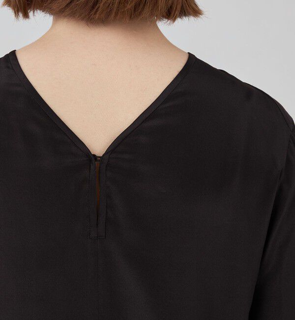 Ballsey「Cherie スクエア＆Vネックフロンタブルブラウス」|シャツ・ブラウス|