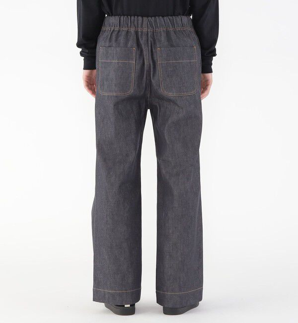 GALERIE VIE「リジットデニム ワイドイージーパンツ」|デニム|