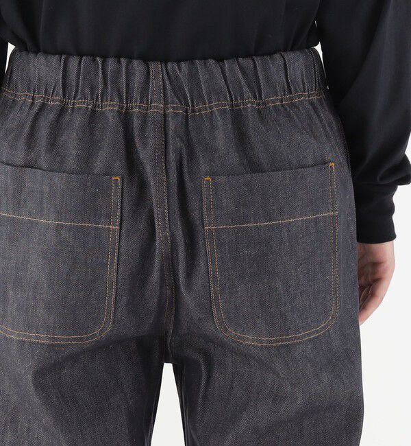 GALERIE VIE「リジットデニム ワイドイージーパンツ」|デニム|