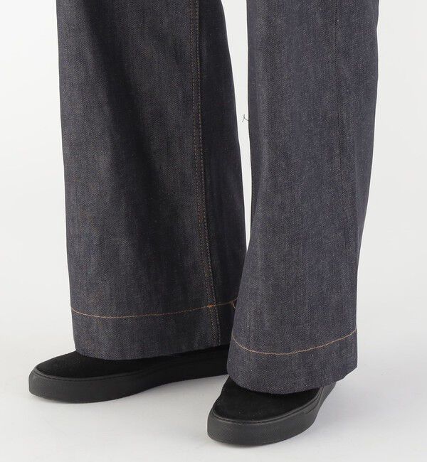 GALERIE VIE「リジットデニム ワイドイージーパンツ」|デニム|