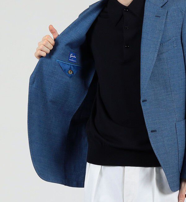 TOMORROWLAND BUYING WEAR「GABO コットンポリエステルリネン シングルブレステッド2Bジャケット」|テーラードジャケット|