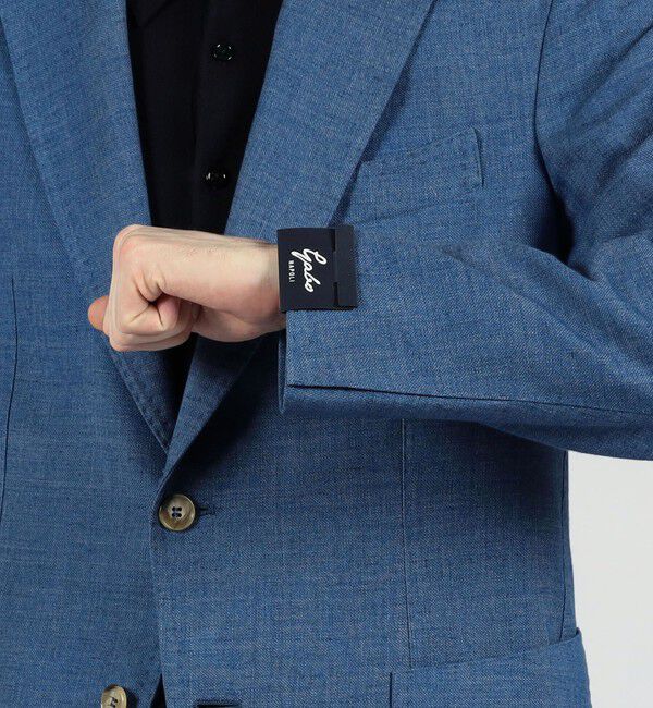 TOMORROWLAND BUYING WEAR「GABO コットンポリエステルリネン シングルブレステッド2Bジャケット」|テーラードジャケット|