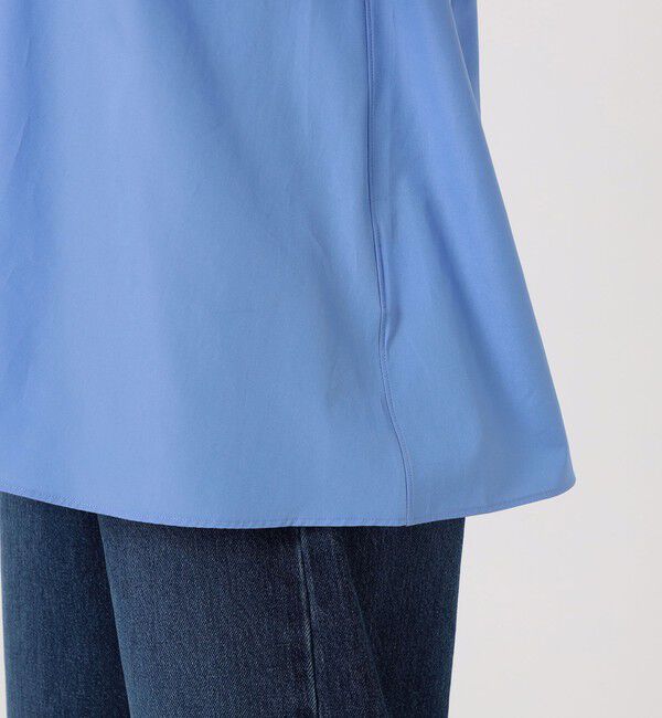 MACPHEE「コットンブロード スキッパーシャツ」|シャツ・ブラウス|