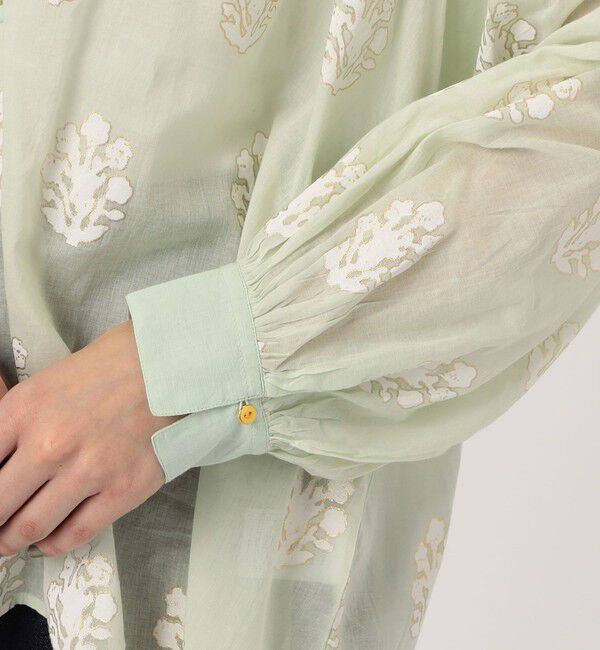 TOMORROWLAND BUYING WEAR「ne Quittez pas COTTON VOILE SEDUM ブラウス」|シャツ・ブラウス|