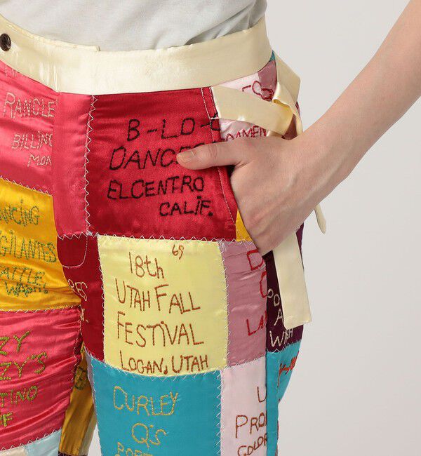 TOMORROWLAND BUYING WEAR「BODE パッチワークパンツ」|その他|