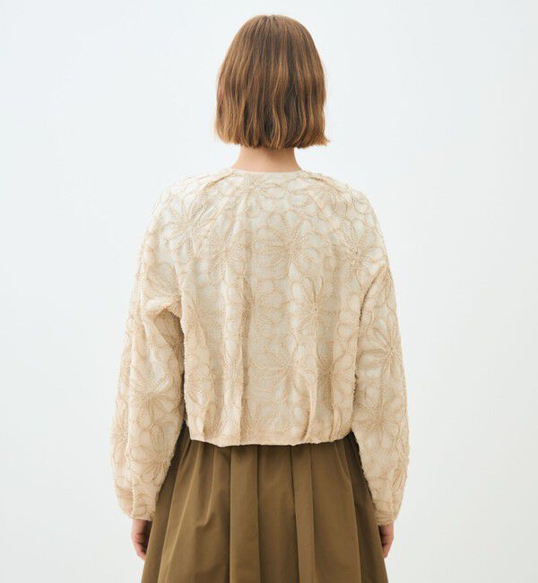 TOMORROWLAND collection「レーヌエンブロイダリー バルーンブルゾン」|ブルゾン・スタジャン|