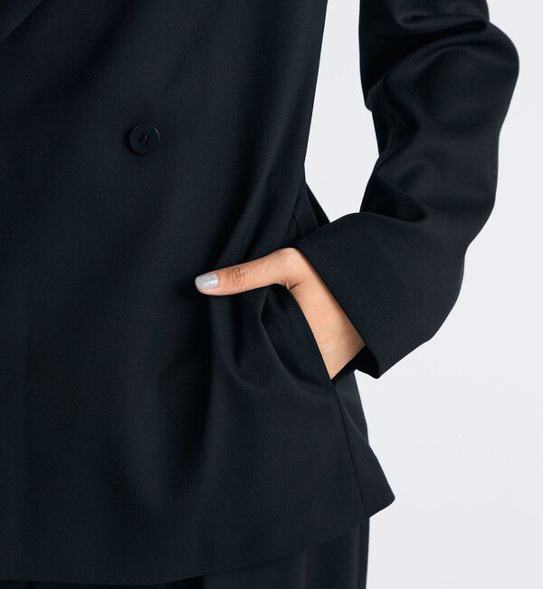 Edition「Super160's ウールツイル ダブルジャケット」|テーラードジャケット|