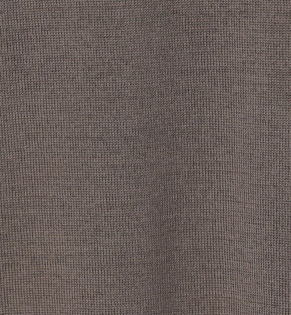 GALERIE VIE「プレーンウール クルーネックプルオーバー」|ニット・セーター|