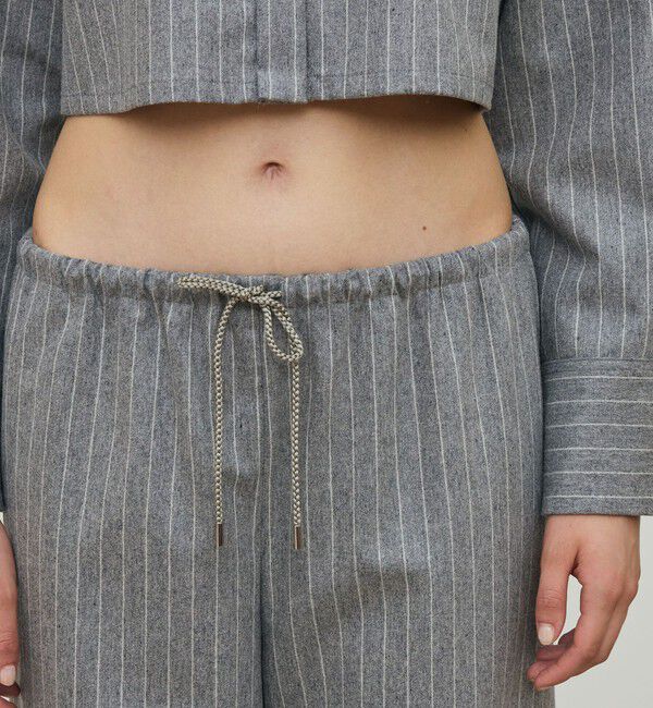 DES PRES「ウールポプリンメルトン ドロストパンツ」|その他|