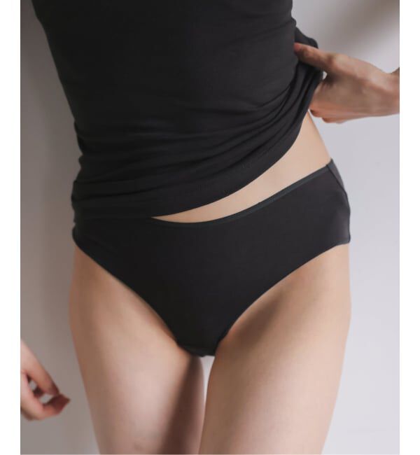 EMILYWEEK「【RESET】オーガニックコットン混 ショーツ（グレー）」|インナー|グレー