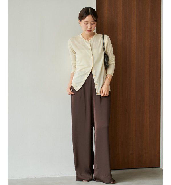 Plage「dull satin relax パンツ」|その他|