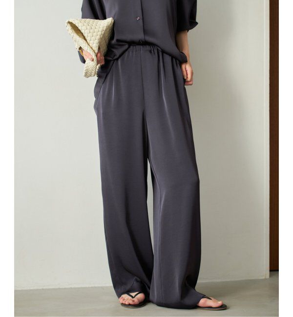 Plage「dull satin relax パンツ」|その他|