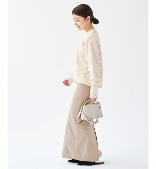 IENA「《追加》ピグメントスウェットプルオーバー」|スウェット・ジャージ|