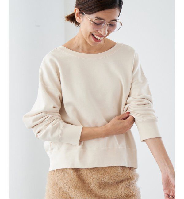 IENA「《追加》ピグメントスウェットプルオーバー」|スウェット・ジャージ|