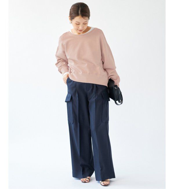 IENA「《追加》ピグメントスウェットプルオーバー」|スウェット・ジャージ|