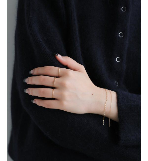 SLOBE IENA「《WEB/一部店舗限定》SLOBE 3粒リング」|リング|