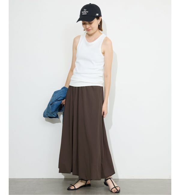 SLOBE IENA「ミニサッカーバルーンスカート」|スカート|