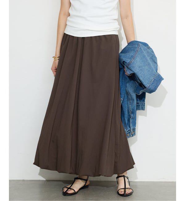 SLOBE IENA「ミニサッカーバルーンスカート」|スカート|