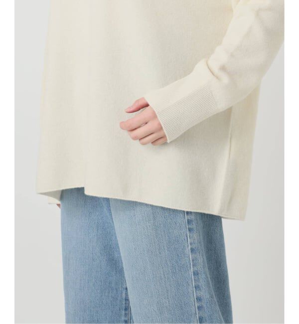 IENA「《追加5》Fineニュージーウール ニュアンス Vプルオーバー」|ニット・セーター|