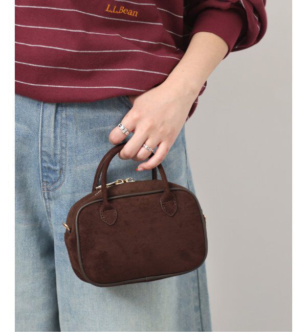 JOURNAL STANDARD relume「【VELETTO/ヴェレット】ミニハンドBAG」|ボストンバッグ|ブラウン