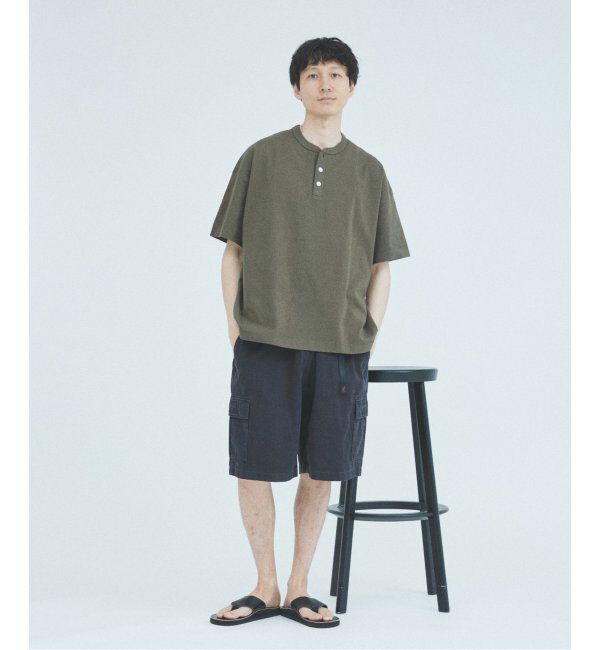 JOURNAL STANDARD「Healthknit / ヘルスニット 別注 ヘンリー ネック Tシャツ」|Tシャツ・カットソー|