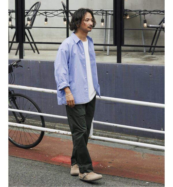 JOURNAL STANDARD relume「JAMES FABRIC / ジェームスファブリック ブルーハケメ ライトウェイトシャツ」|シャツ・ブラウス|