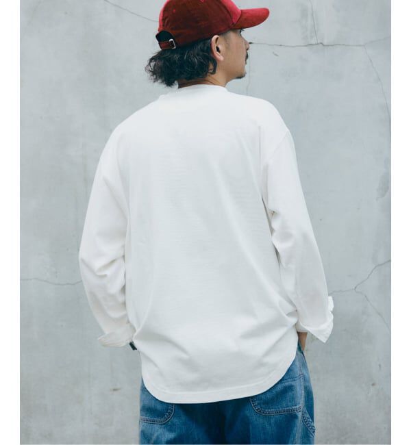 JOURNAL STANDARD relume「ガーメントダイ スリーピング ヘンリーネック Tシャツ」|Tシャツ・カットソー|