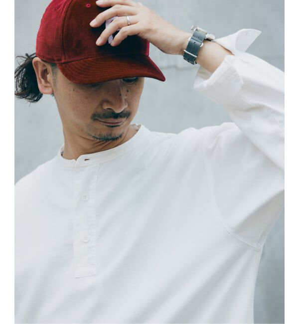 JOURNAL STANDARD relume「ガーメントダイ スリーピング ヘンリーネック Tシャツ」|Tシャツ・カットソー|