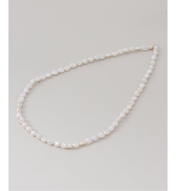 Lilas by Spick&Span「バロックパール65cmネックレス SV」|ネックレス|