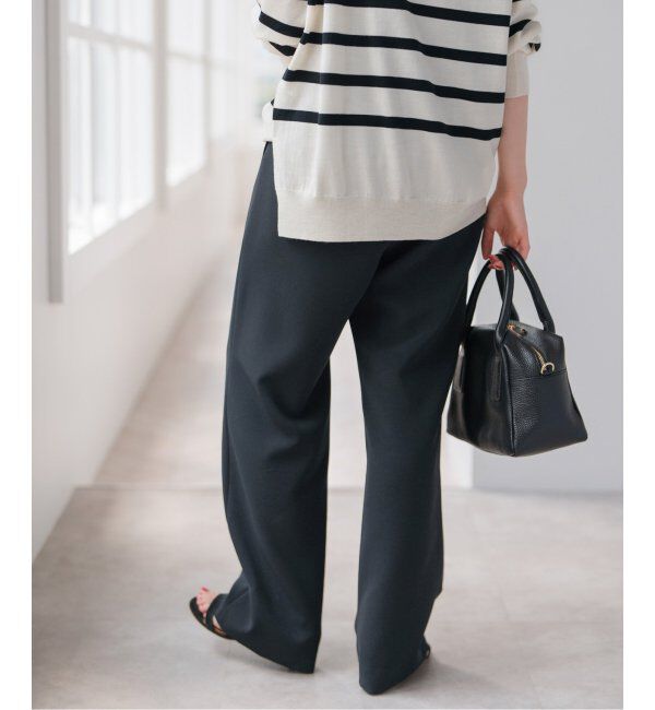 Spick and Span「ダブルクロスイージーパンツ」|その他|