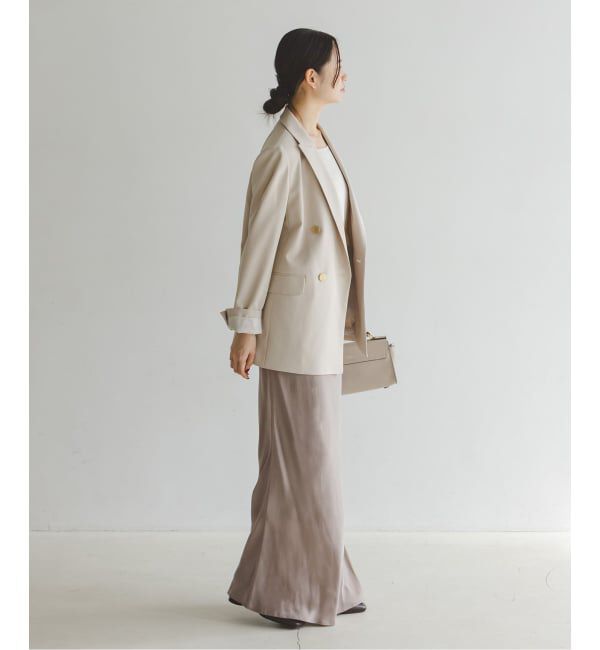 NOBLE「《追加3》キュプラナローAラインスカート」|スカート|