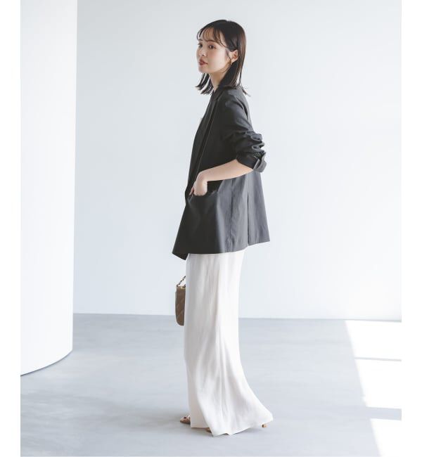 NOBLE「《追加3》キュプラナローAラインスカート」|スカート|