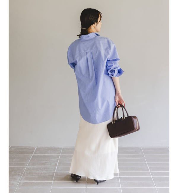 NOBLE「《追加3》キュプラナローAラインスカート」|スカート|