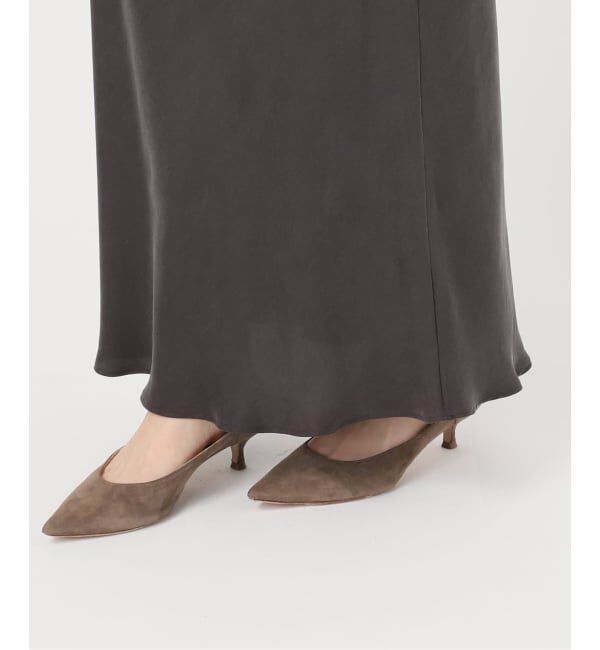 NOBLE「《追加3》キュプラナローAラインスカート」|スカート|