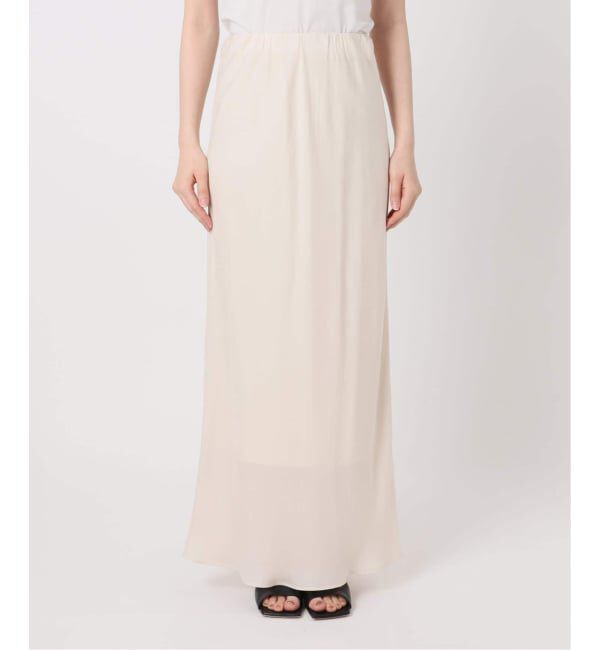 NOBLE「《追加3》キュプラナローAラインスカート」|スカート|