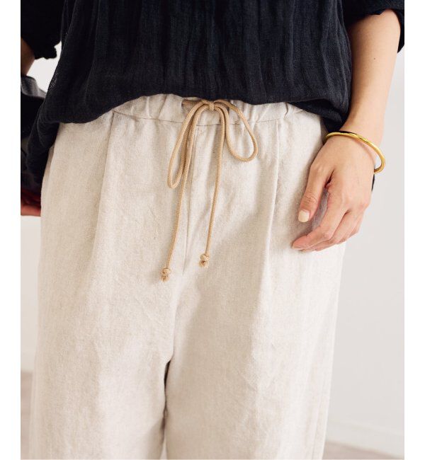FRAMeWORK「綿麻イージーパンツ」|その他|