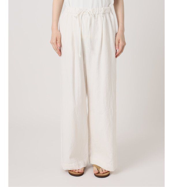 FRAMeWORK「綿麻イージーパンツ」|その他|