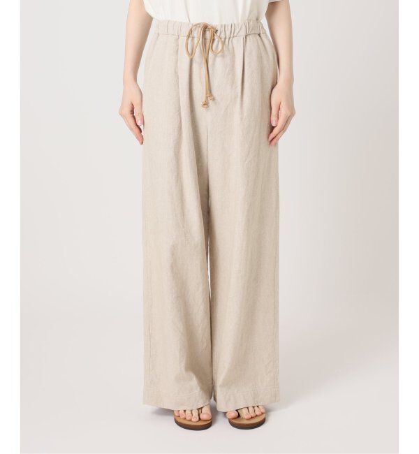 FRAMeWORK「綿麻イージーパンツ」|その他|