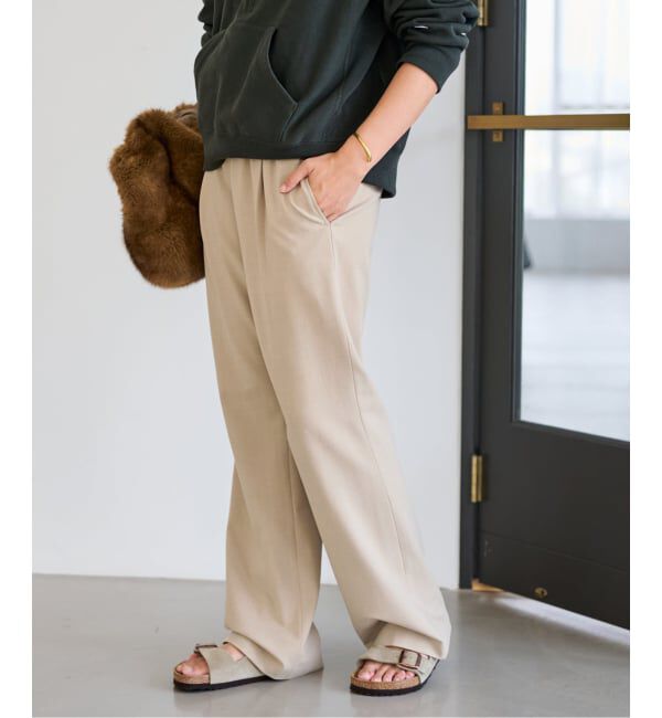 FRAMeWORK「≪洗濯機洗い可≫TRウォッシャブルイージースラックス」|スラックス|