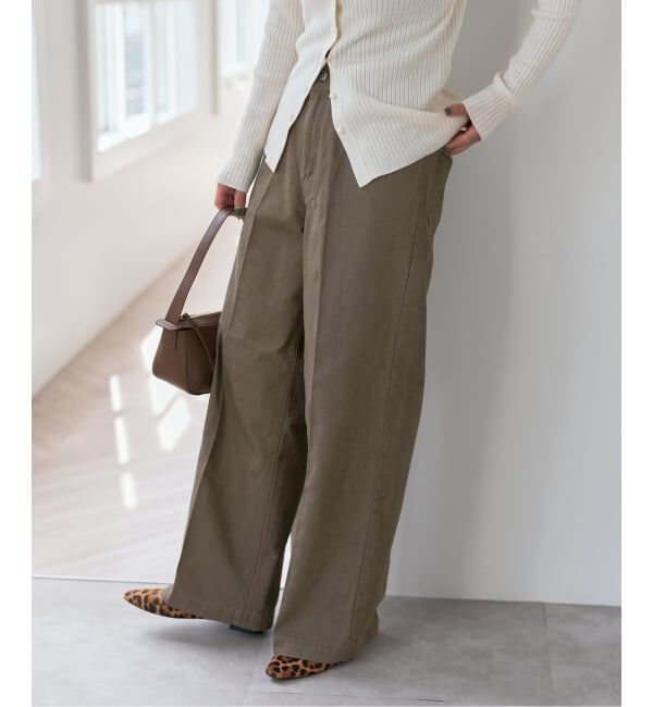 Spick and Span「バックギャザーチノ」|チノ|