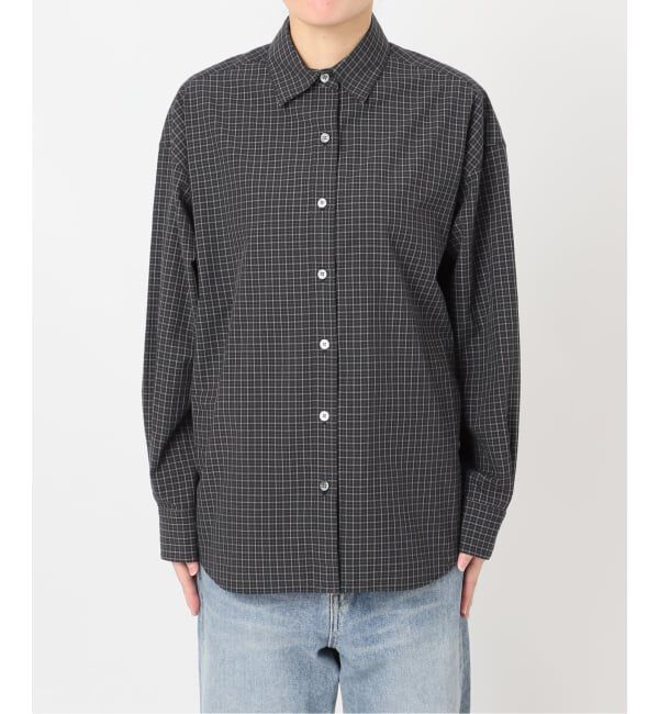 FRAMeWORK「ミニチェックレギュラーシャツ」|シャツ・ブラウス|