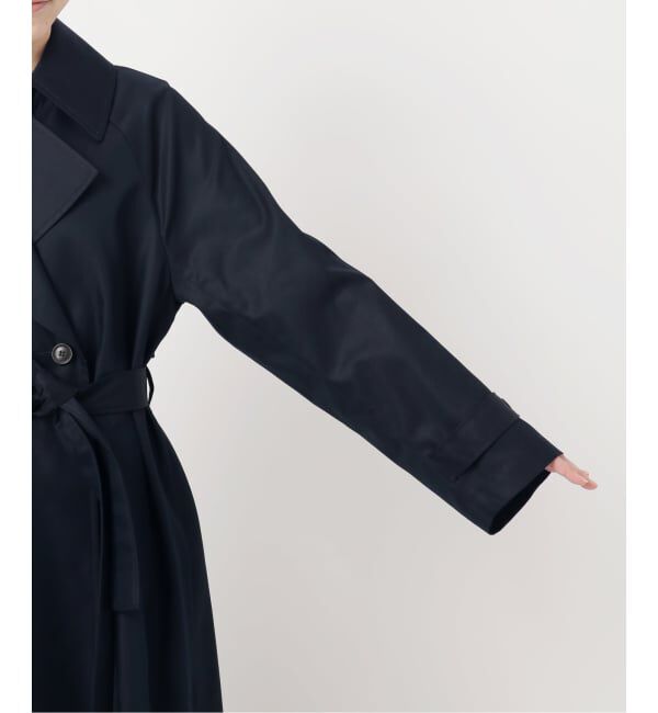 NOBLE「《予約》グロウツイルバックニュアンストレンチコート」|トレンチコート|
