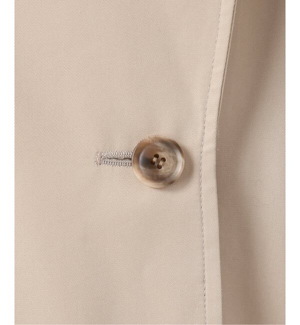 NOBLE「《予約》グロウツイルバックニュアンストレンチコート」|トレンチコート|